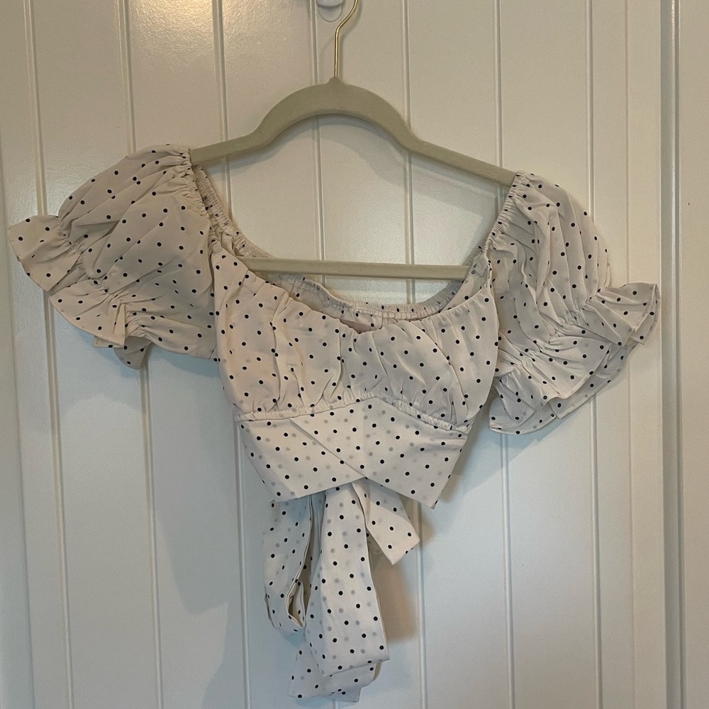 cropped blouse
